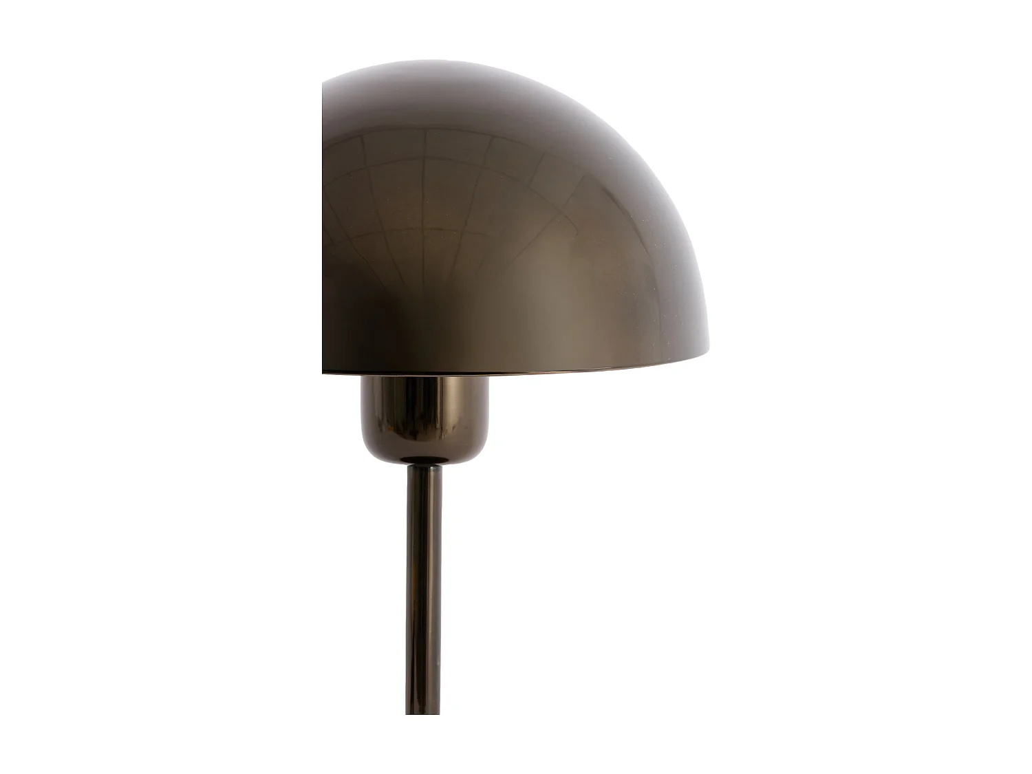 Lampe de table CEDILLO - Ø18x28 cm - Noir