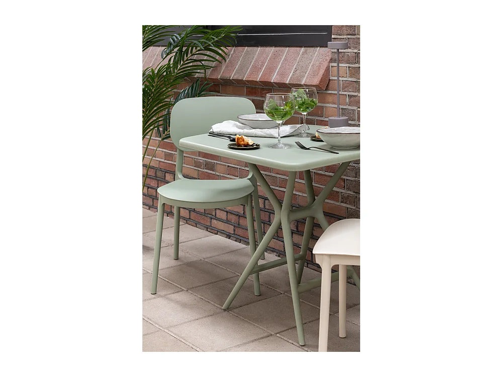 Lampe de table LED Ganar - 8x8x37,5 cm - Gris