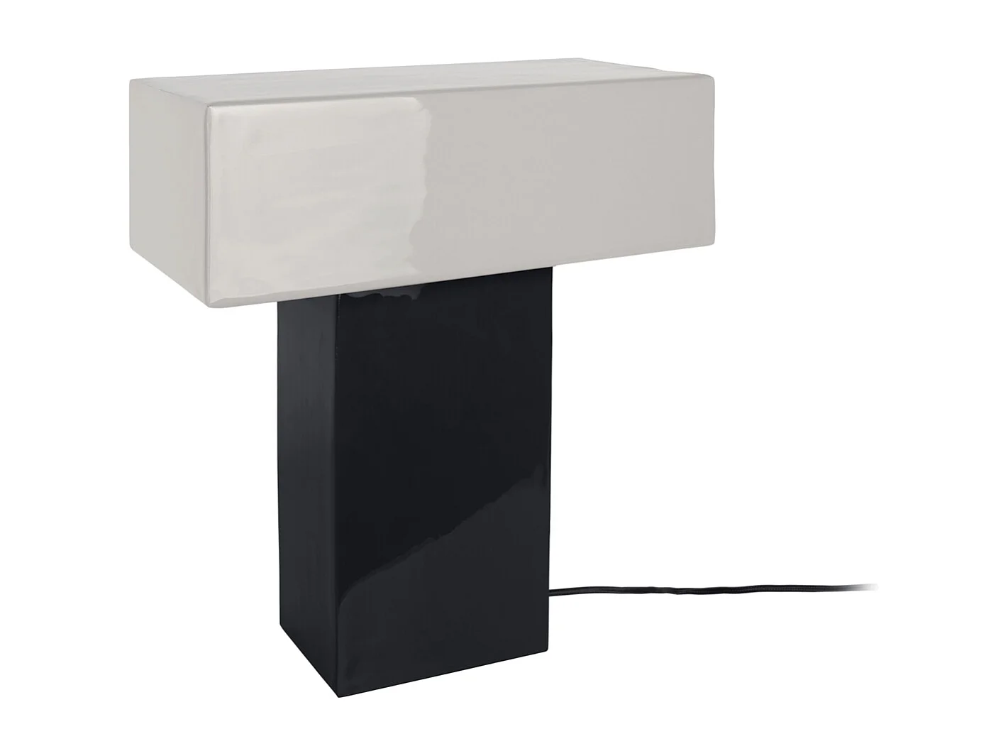 Lampe de table Grato - 32x15x35 cm - Noir