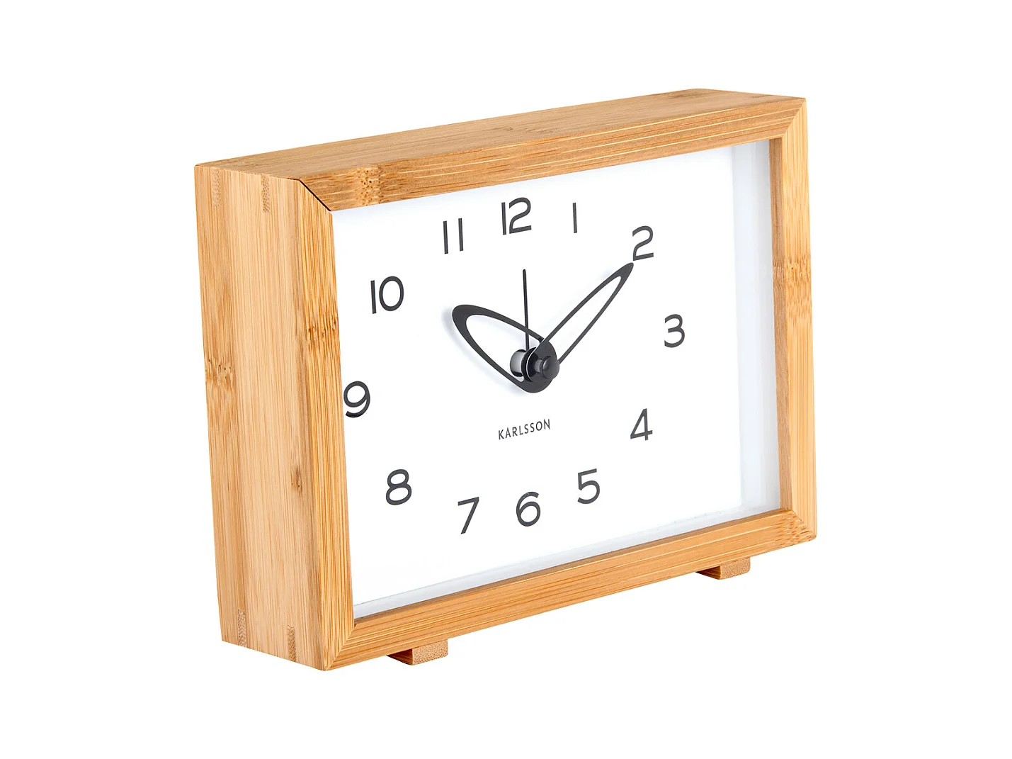 Wekker Tipico  - 19x19x13.8 cm - Wit