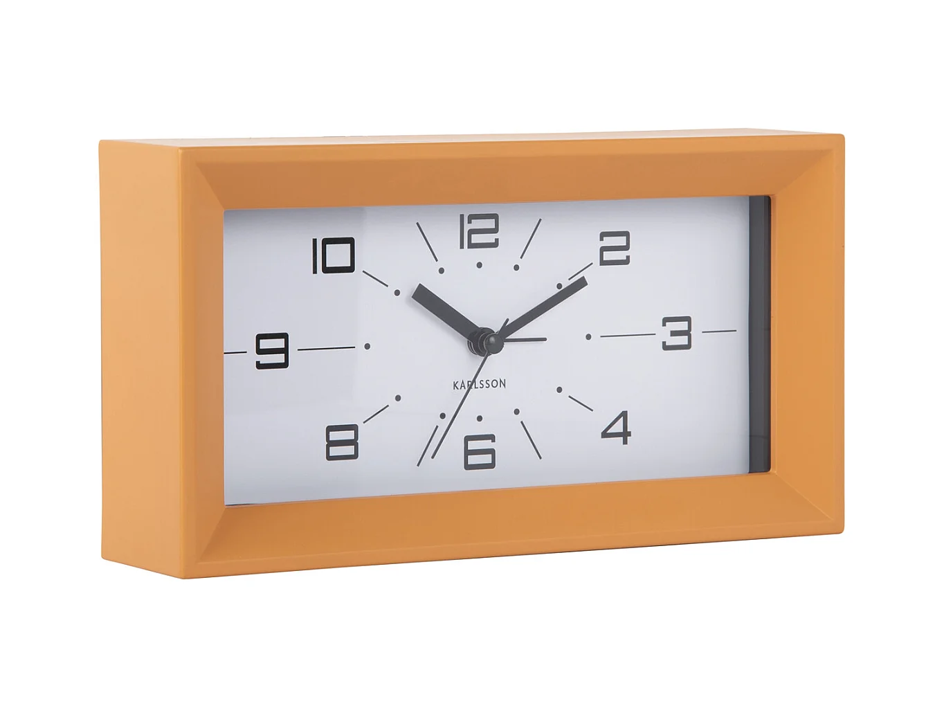 Wekker Lujo  - 20.2x20.2x11.2 cm - Geel