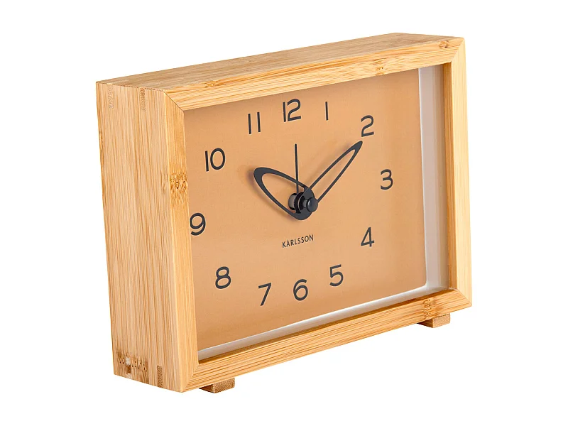 Réveil Tipico - 19x19x13,8 cm - Jaune