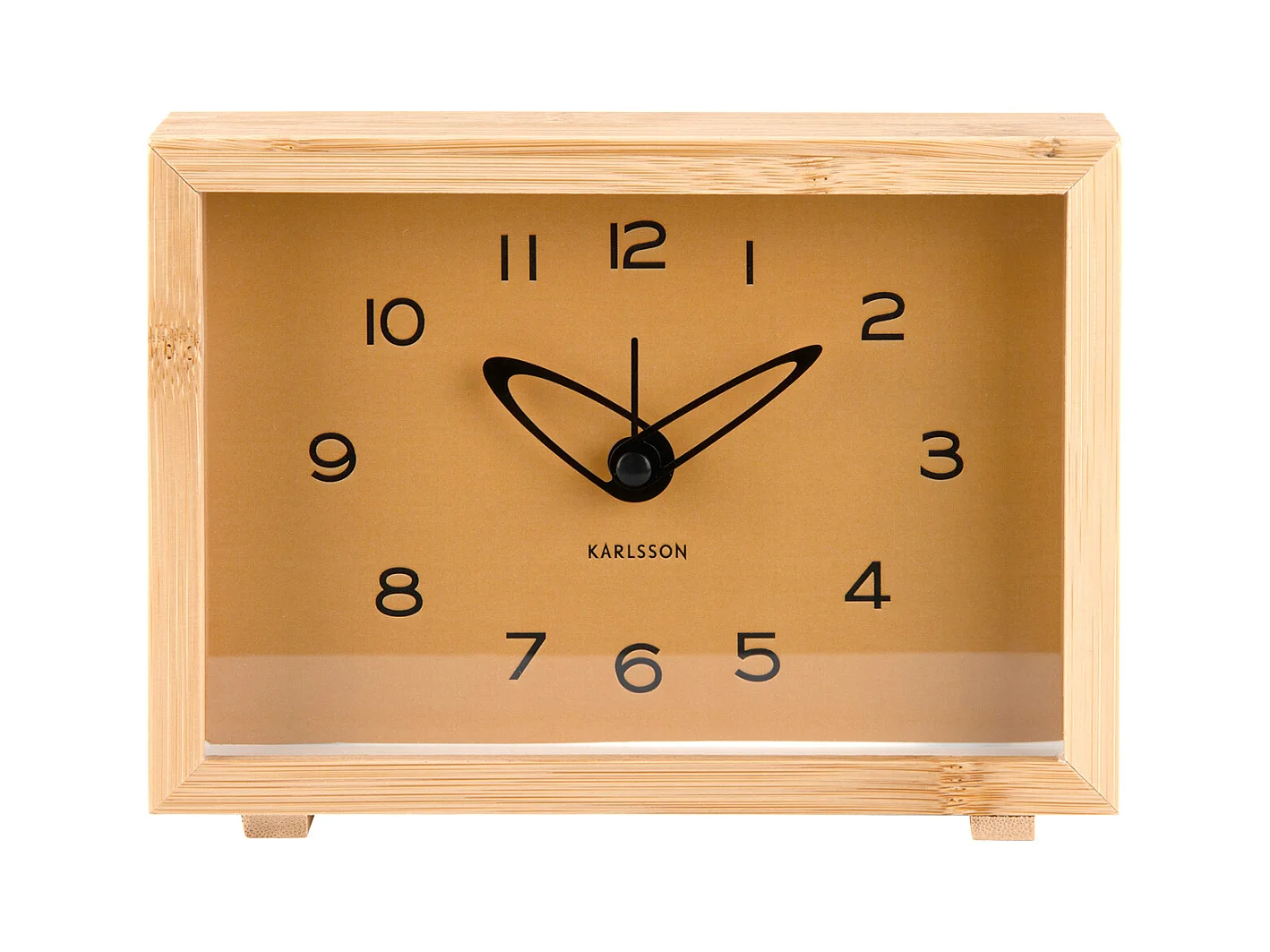 Réveil Tipico - 19x19x13,8 cm - Jaune