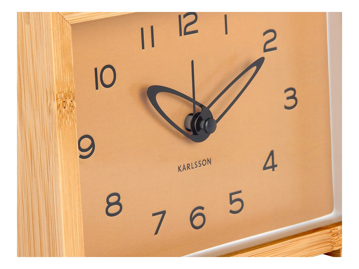 Réveil Tipico - 19x19x13,8 cm - Jaune