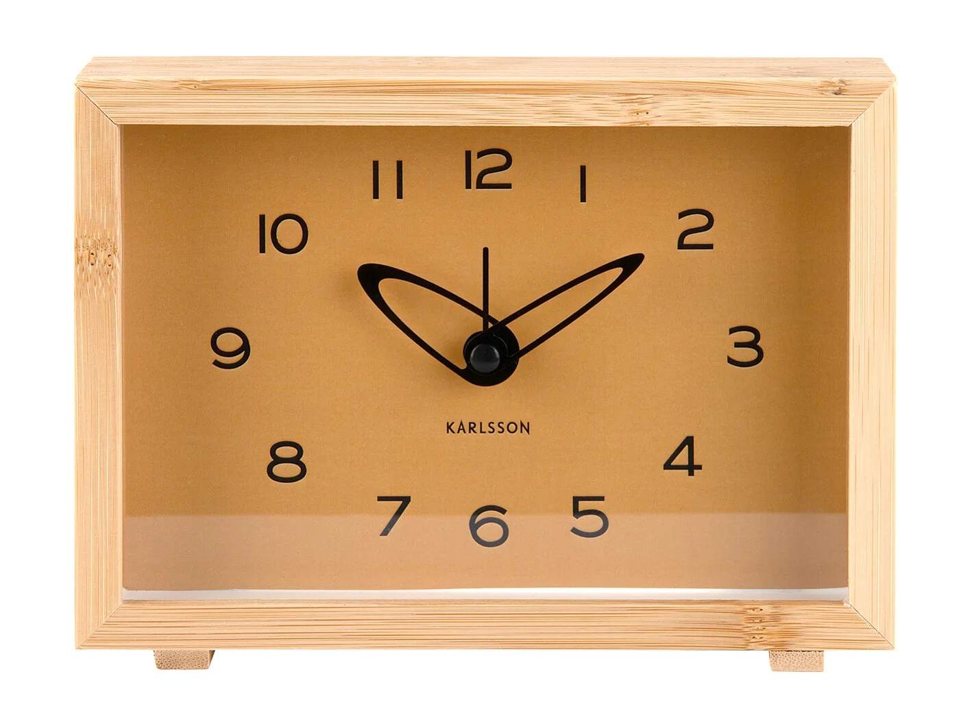 Réveil Tipico - 19x19x13,8 cm - Jaune