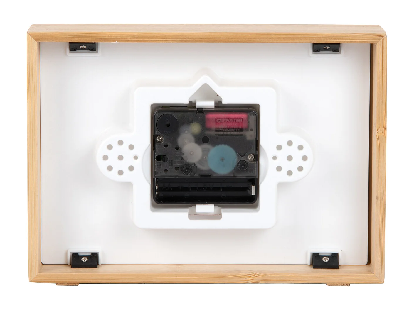 Réveil Tipico - 19x19x13,8 cm - Jaune