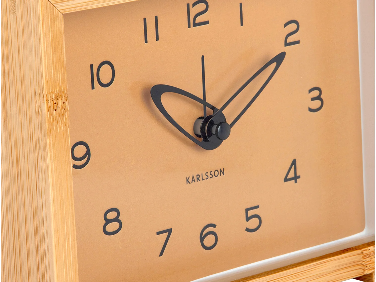 Réveil Tipico - 19x19x13,8 cm - Jaune