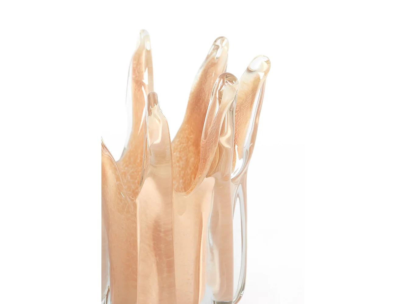 Lanterne RELIEN - Ø18x19 cm - Orange