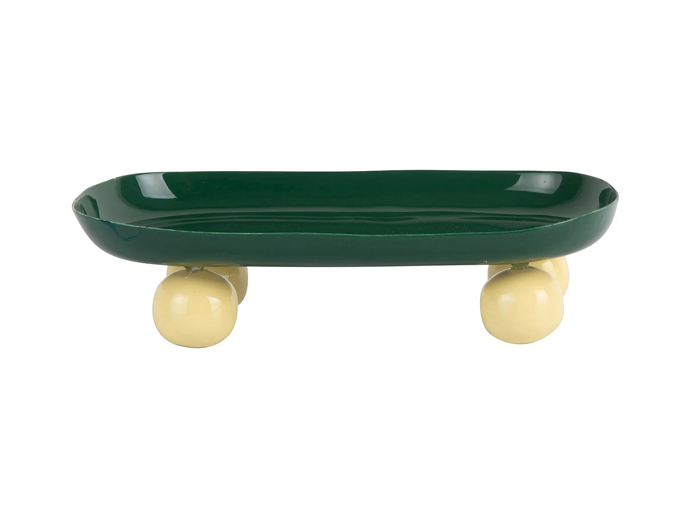 Doppeltes Funky Tablett - 39x16x6 cm - Grün