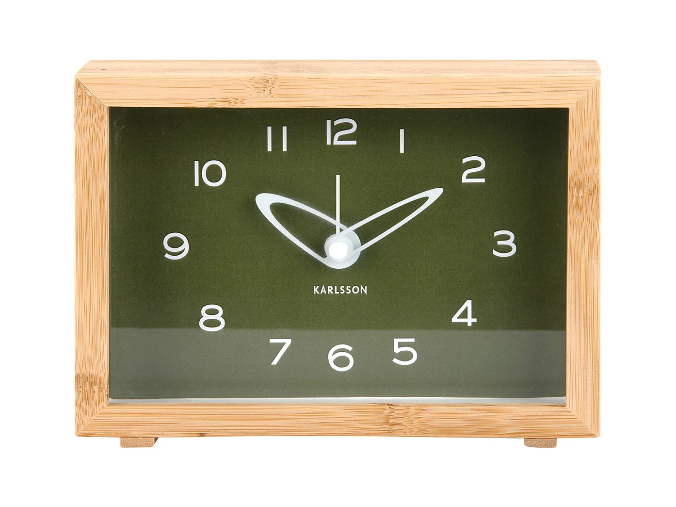 Réveil Tipico - 19x19x13,8 cm - Vert