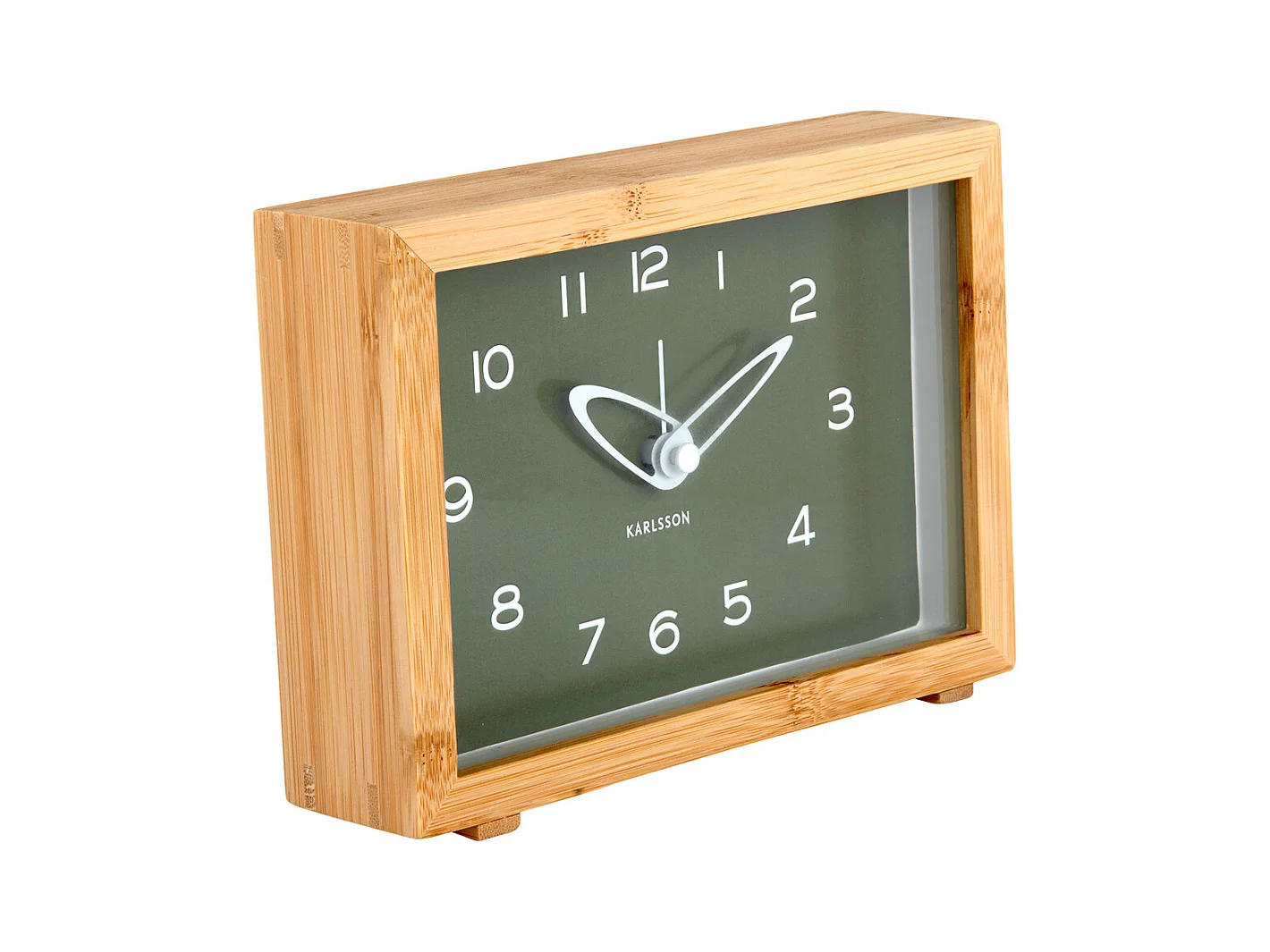 Wekker Tipico  - 19x19x13.8 cm - Groen