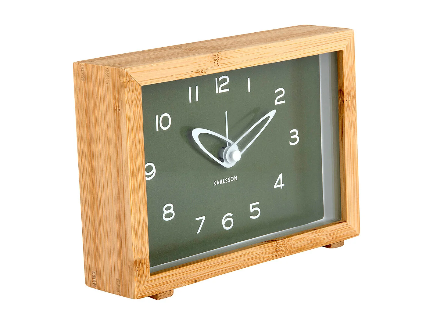 Réveil Tipico - 19x19x13,8 cm - Vert