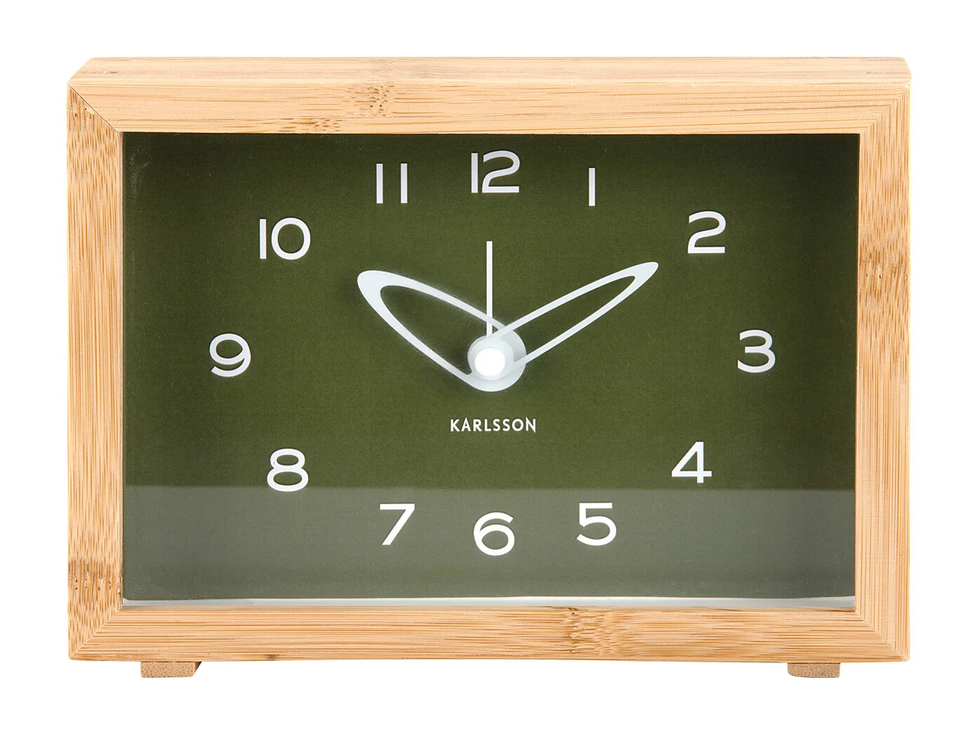 Réveil Tipico - 19x19x13,8 cm - Vert