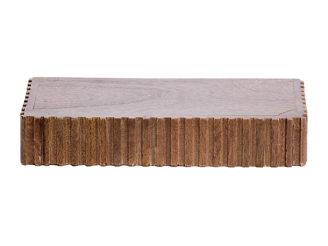 Étagère murale GATURA - 40x20x7 cm - Marron