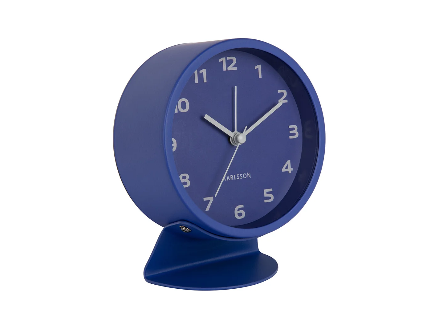 Wekker Cool Retro - 11x11x13 cm - Blauw