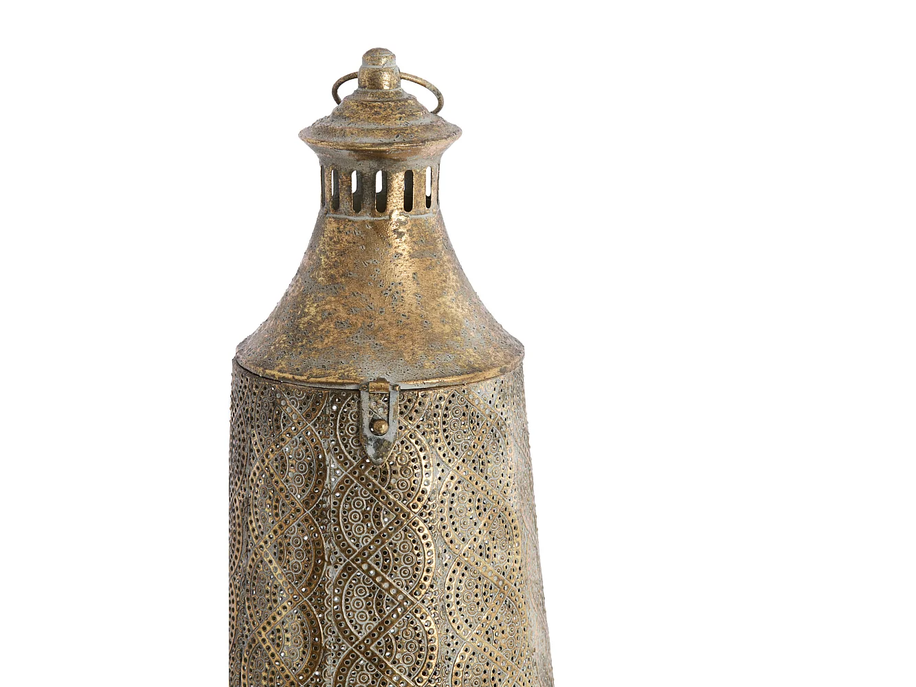 Lanterne SANYA - Ø21x53,5 cm - Marron