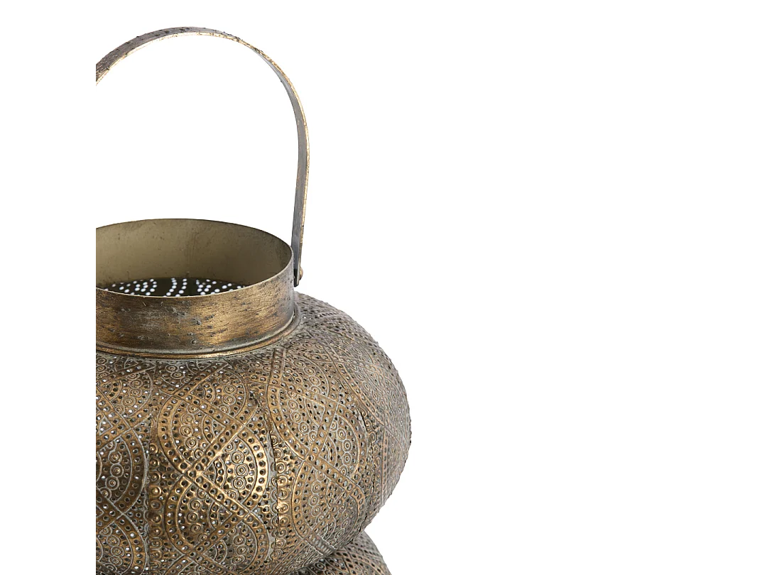 Lanterne KAITO - Ø32x55,5 cm - Marron