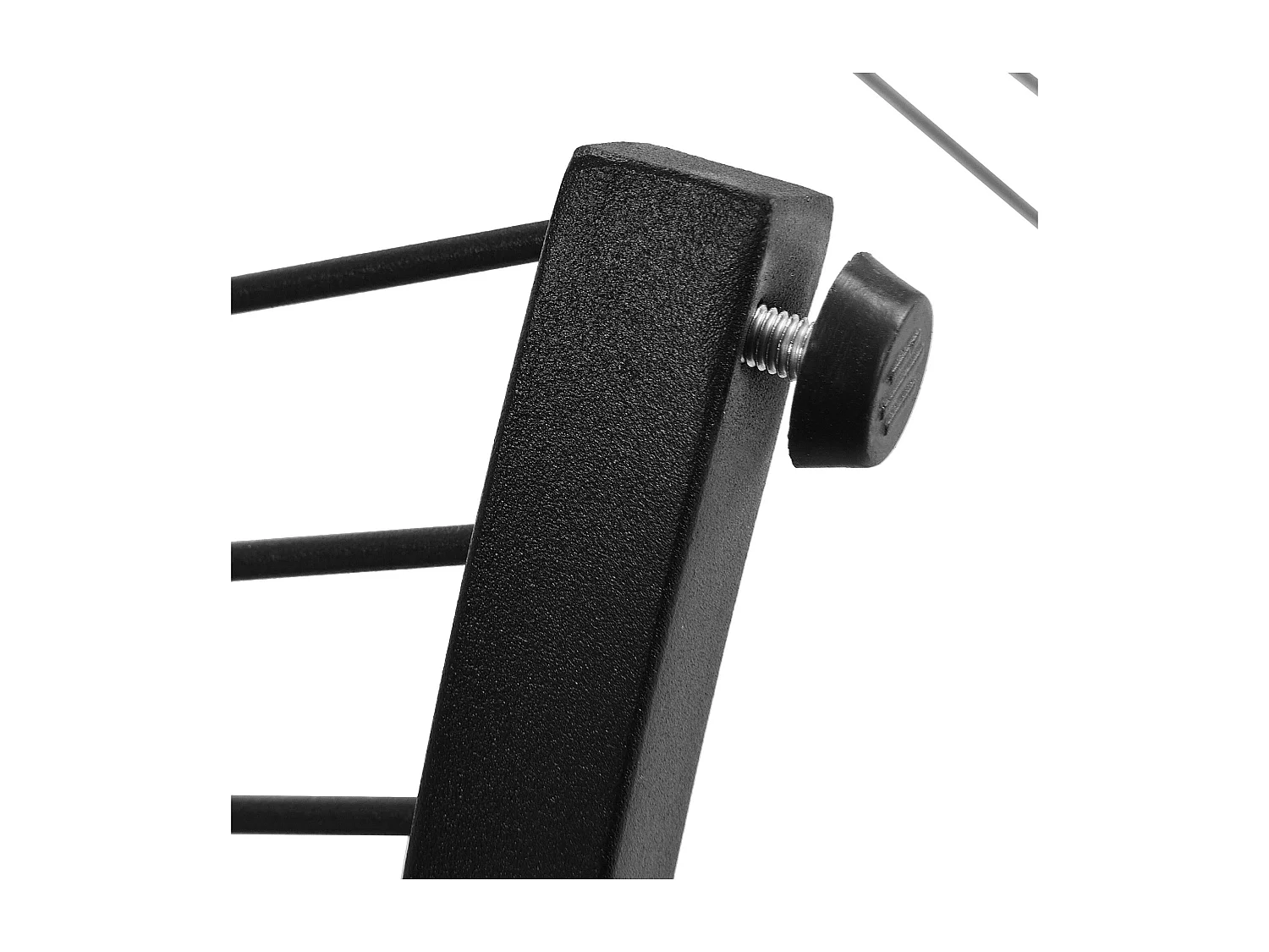 Set aus 2 weißen Couchtischen mit 2 Schubladen, MDF-Platte mit Marmoroptik - schwarzes Gestell