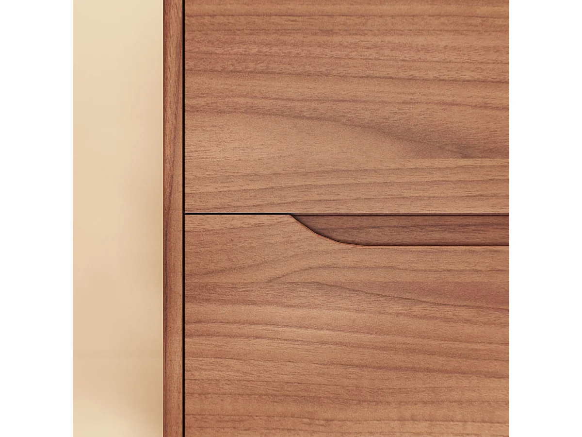 Mobile per il bagno in mango massello e ceramica 120 cm Gabrielle