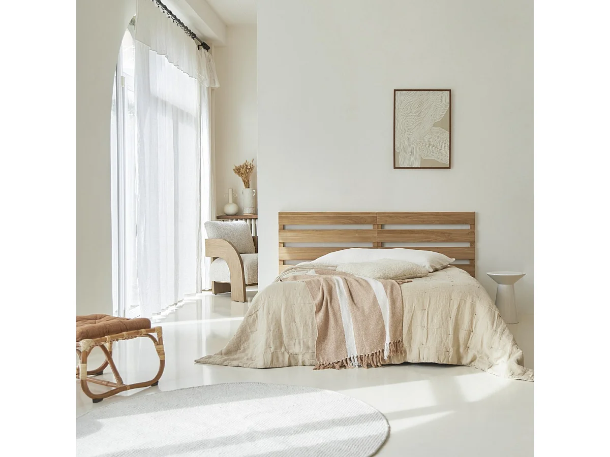 Tête de lit en bois de teck 180 Urbain