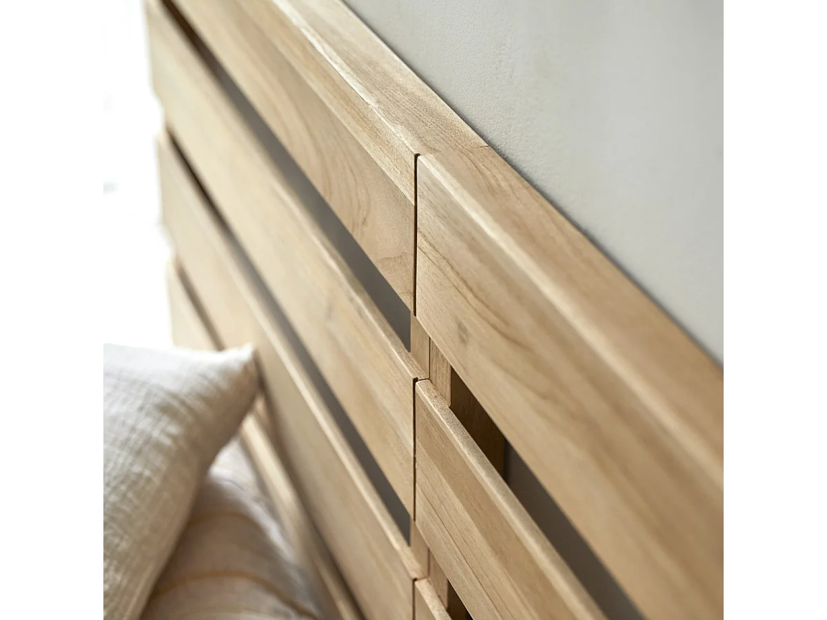 Tête de lit en bois de teck 180 Urbain