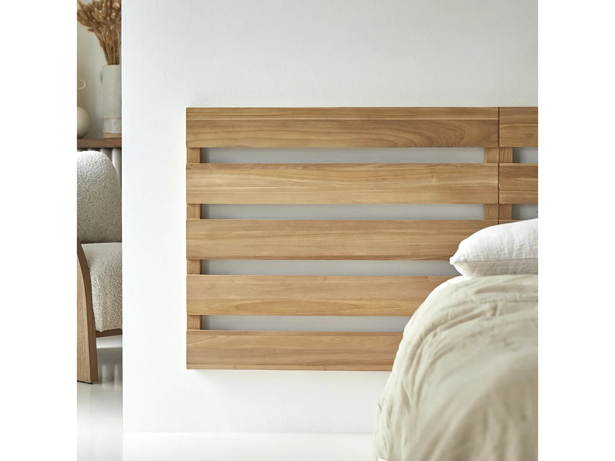 Tête de lit en bois de teck 180 Urbain
