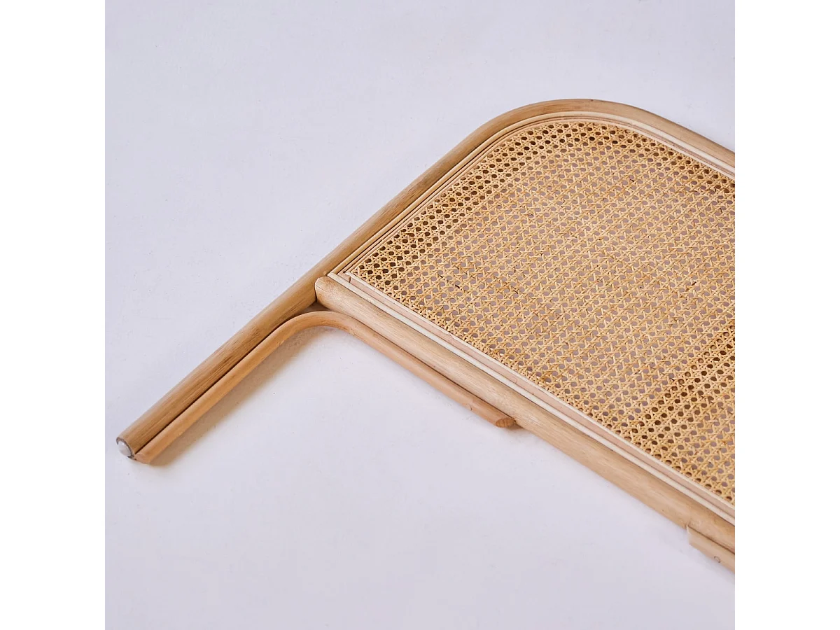 Testiera per letto in canne di rattan 90 Joséphine