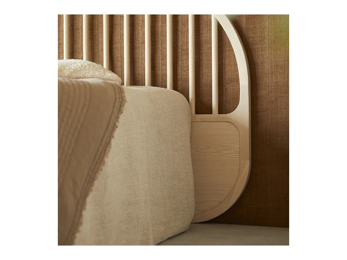 Bett-Kopfteil Théodore aus Eschenholz, 220 cm