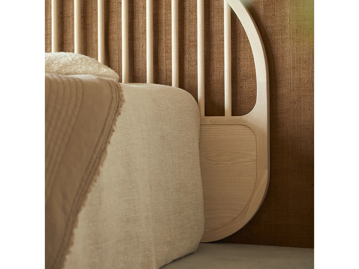 Tête de lit en bois de frêne 220 Théodore