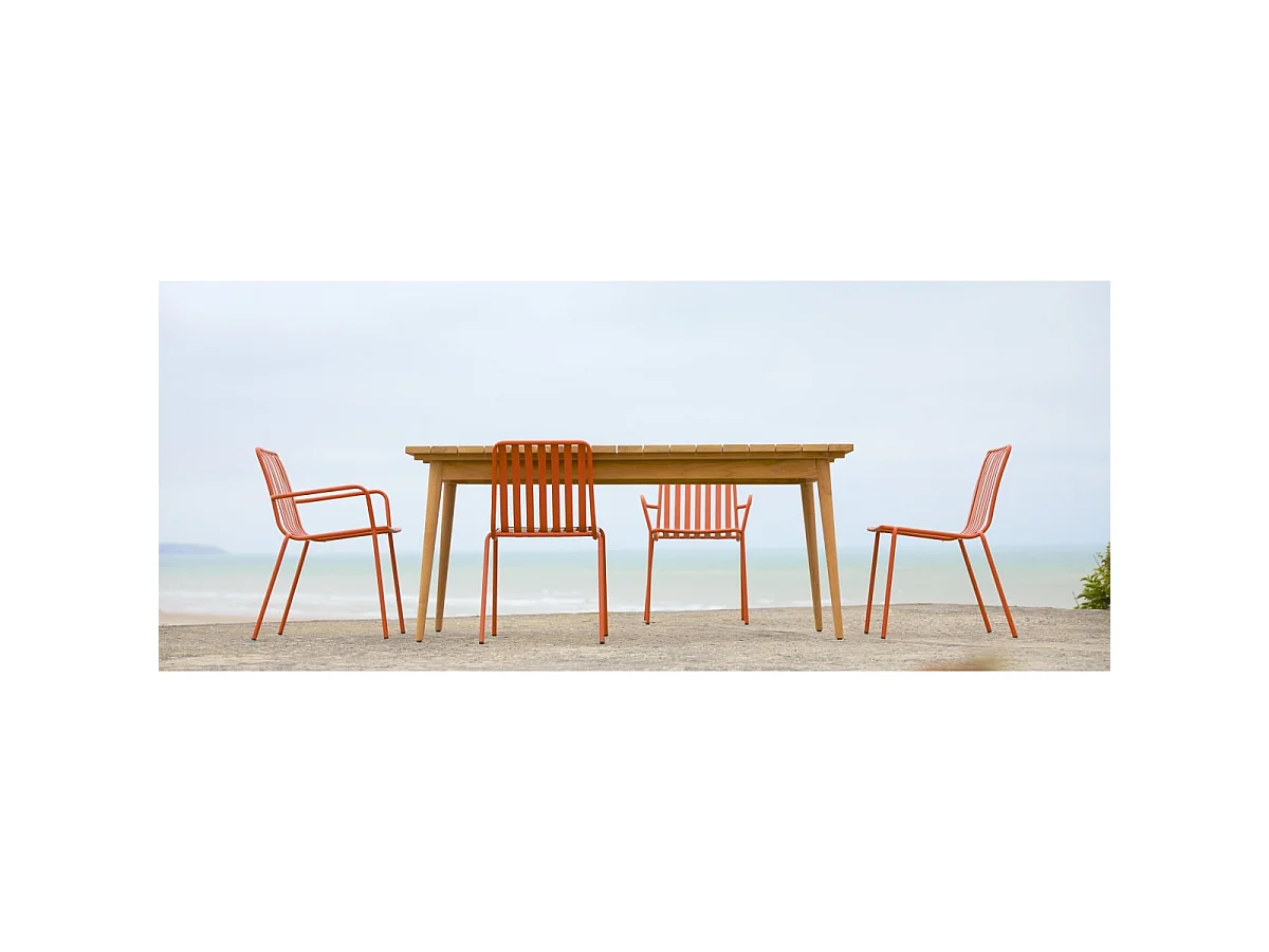 Vadim - Solid teak garden table for 6–8 people