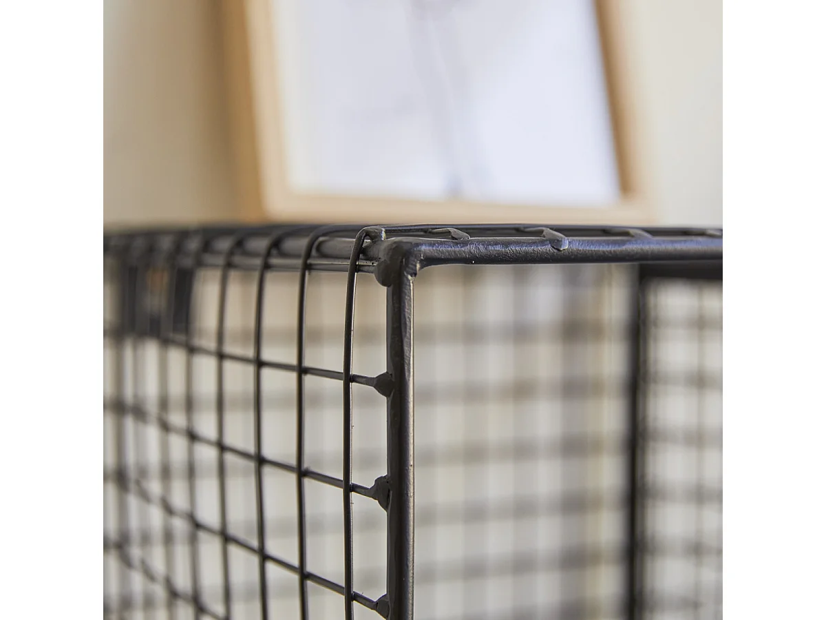 Chevet enfant en métal 4 niches 65 Sona