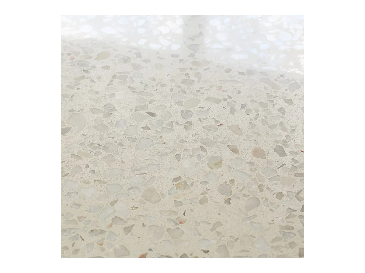 Fliesenspiegel Ava aus Premium-Terrazzo Moon 80 cm