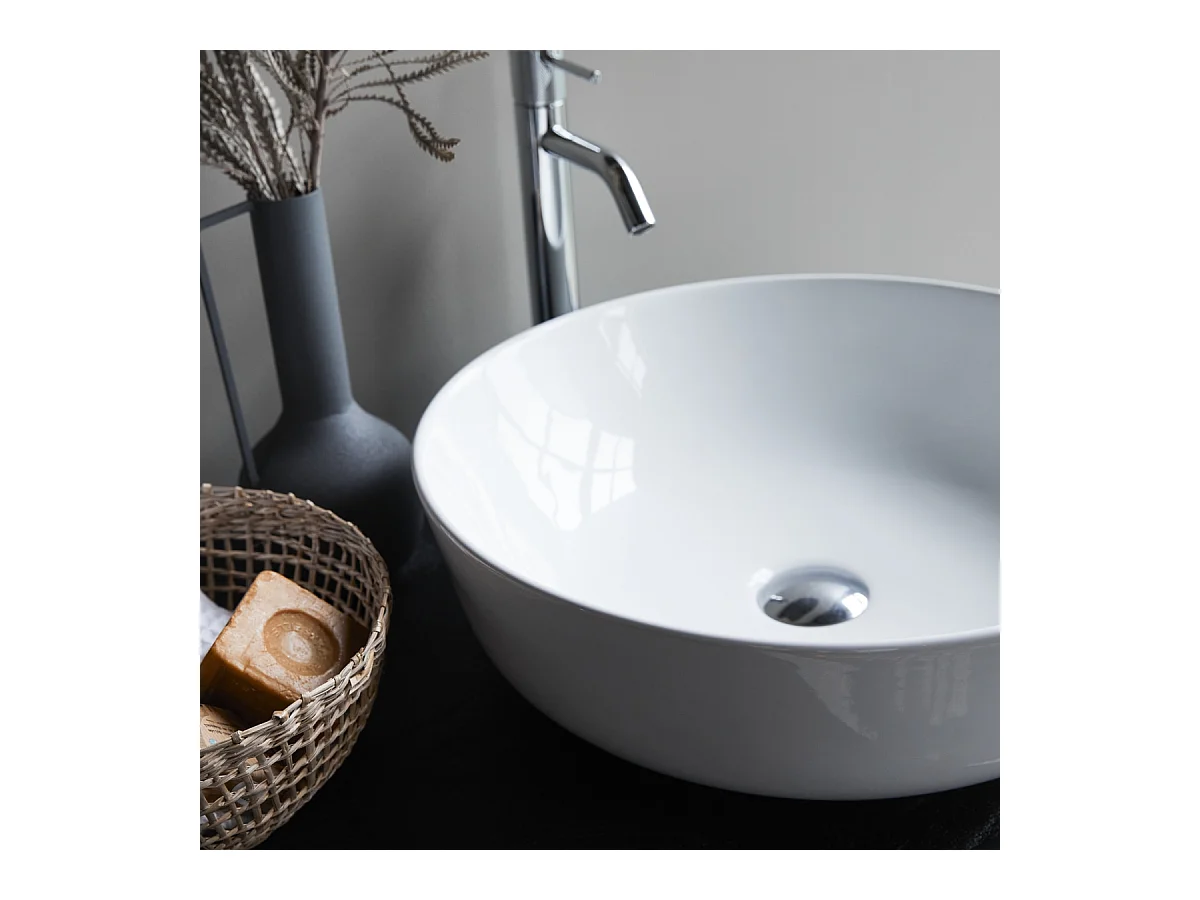 Keramikwaschbecken Luna für das Badezimmer