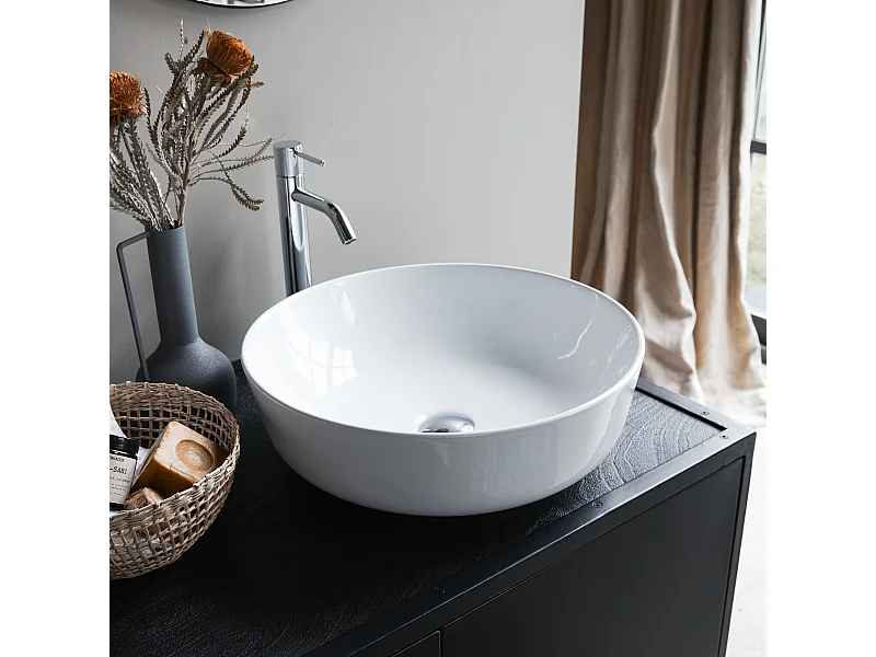 Lavandino per bagno in ceramica Luna