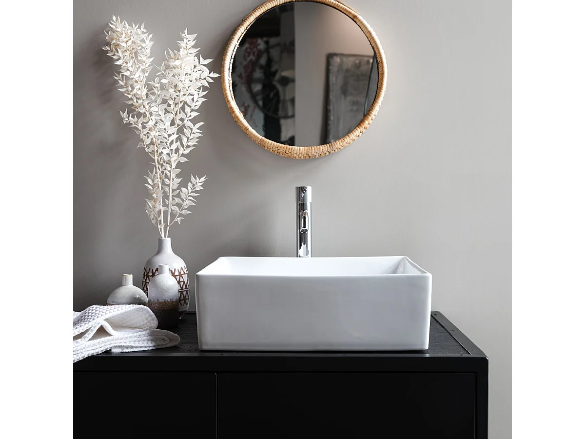 Lavandino per bagno in ceramica Lada