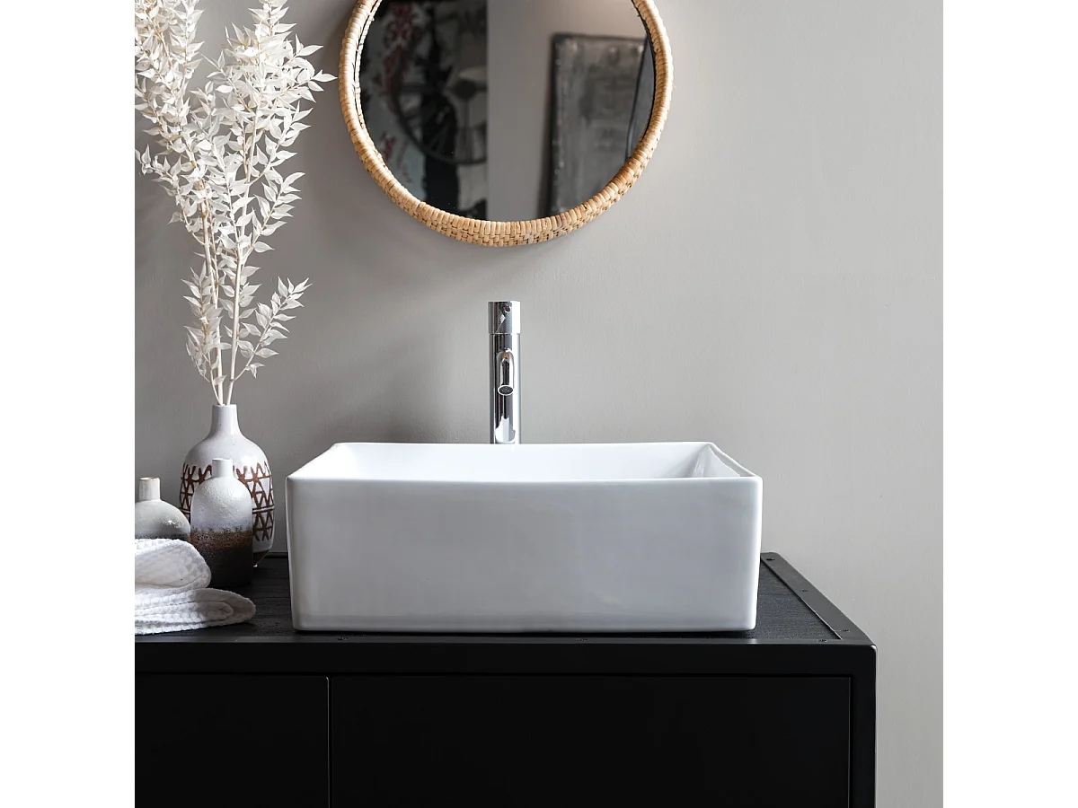 Lavandino per bagno in ceramica Lada