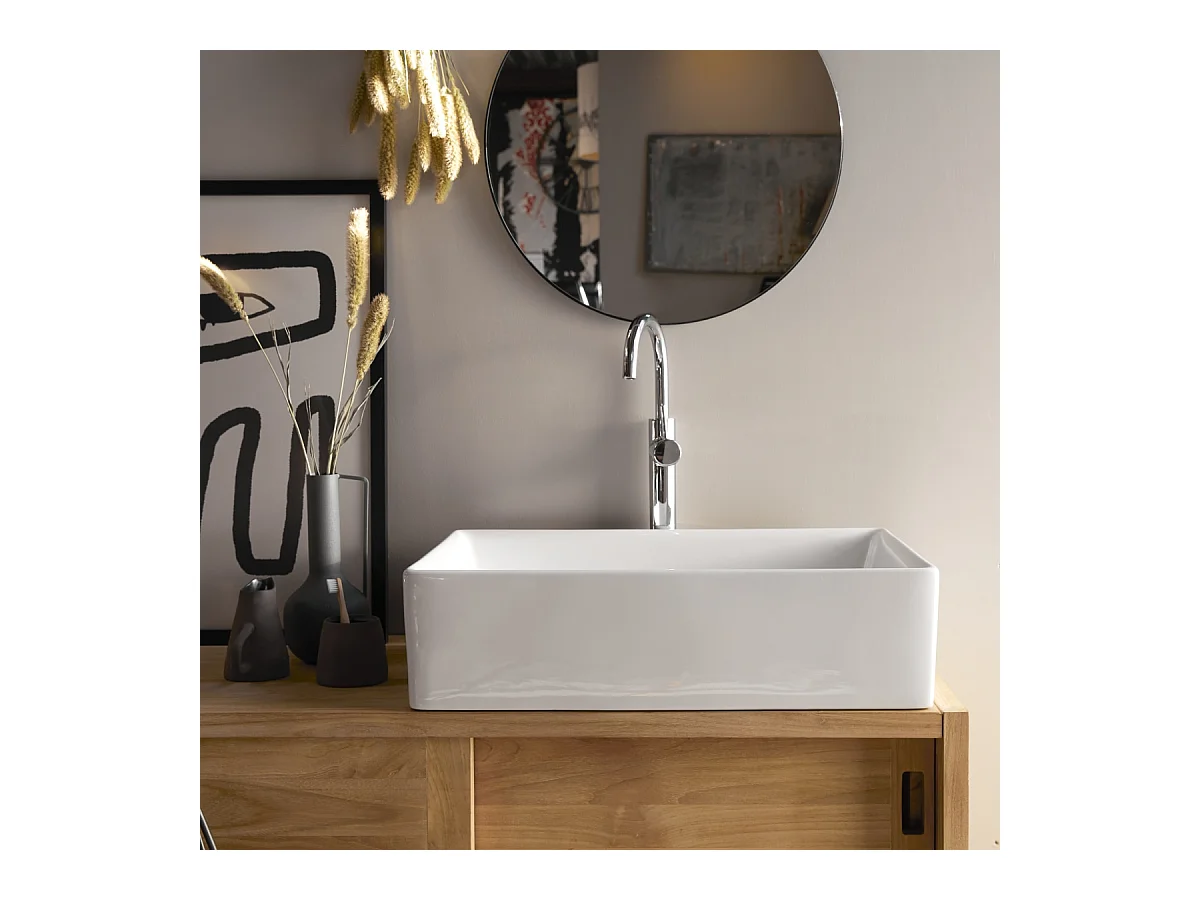 Keramikwaschbecken Ema für das Badezimmer