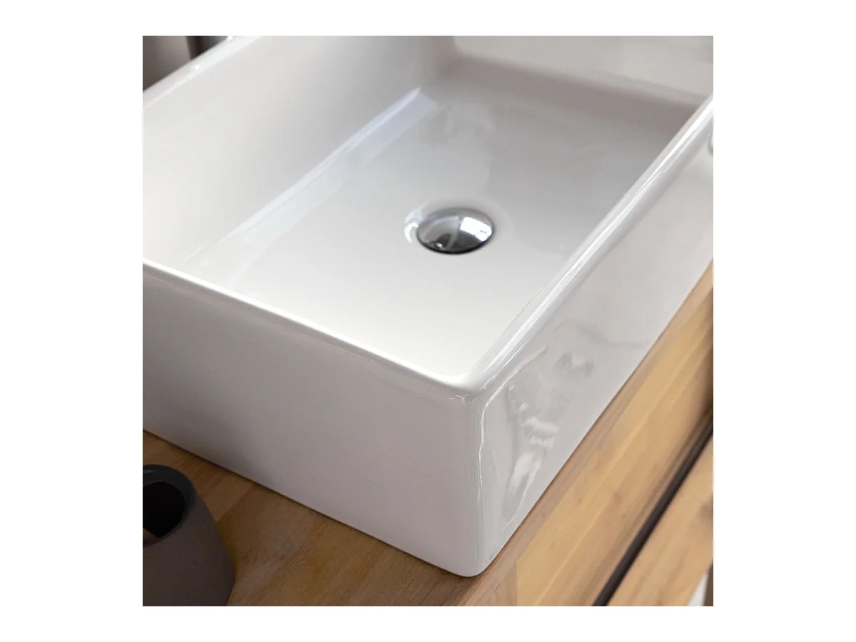 Keramikwaschbecken Ema für das Badezimmer