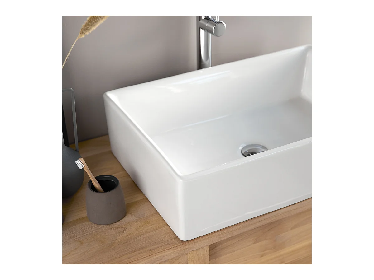 Keramikwaschbecken Ema für das Badezimmer