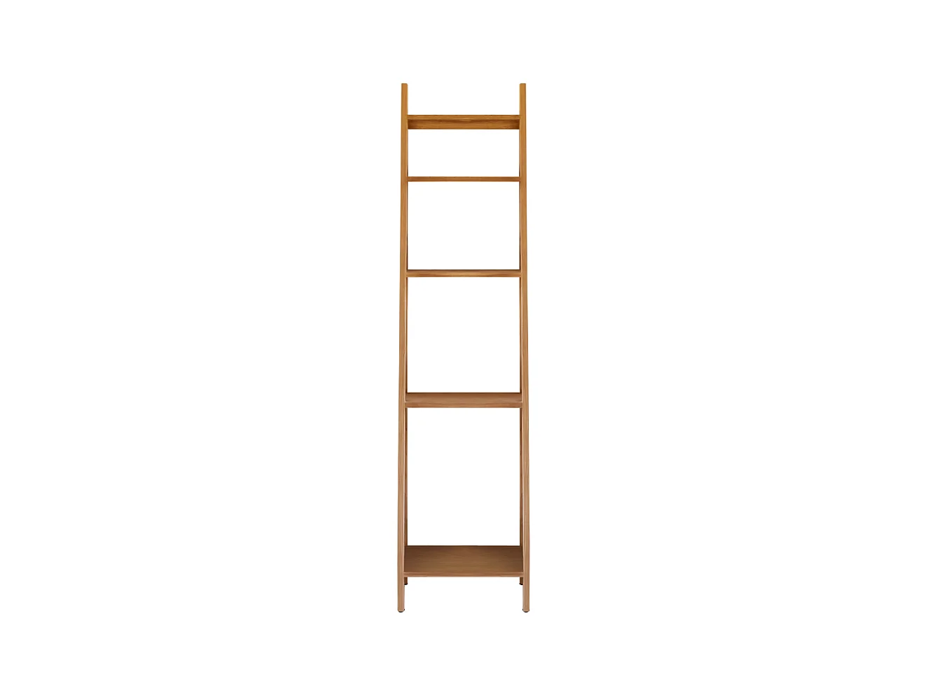 Libreria per bambini in legno di Teak 40 x 160 Bahya Step