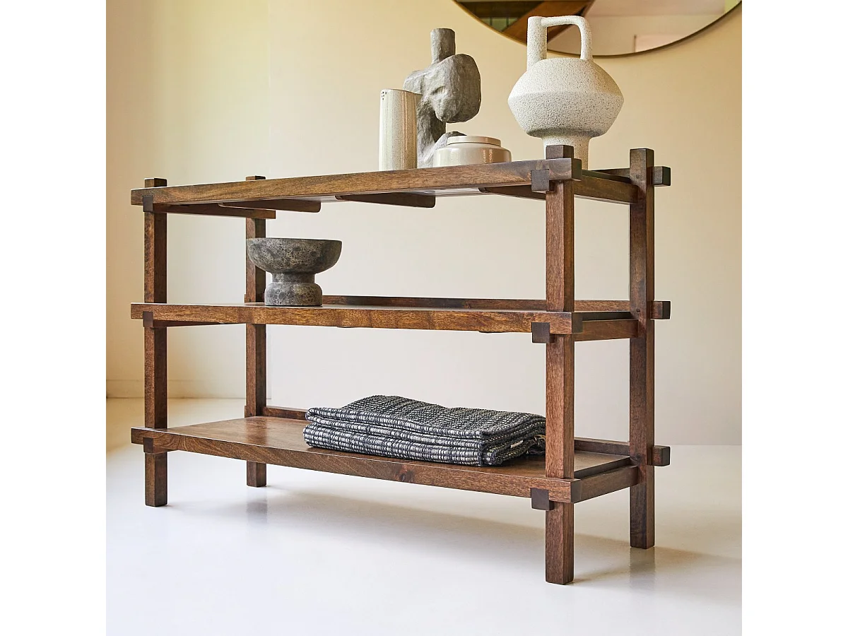 Bücherregal Arko aus Mangoholz