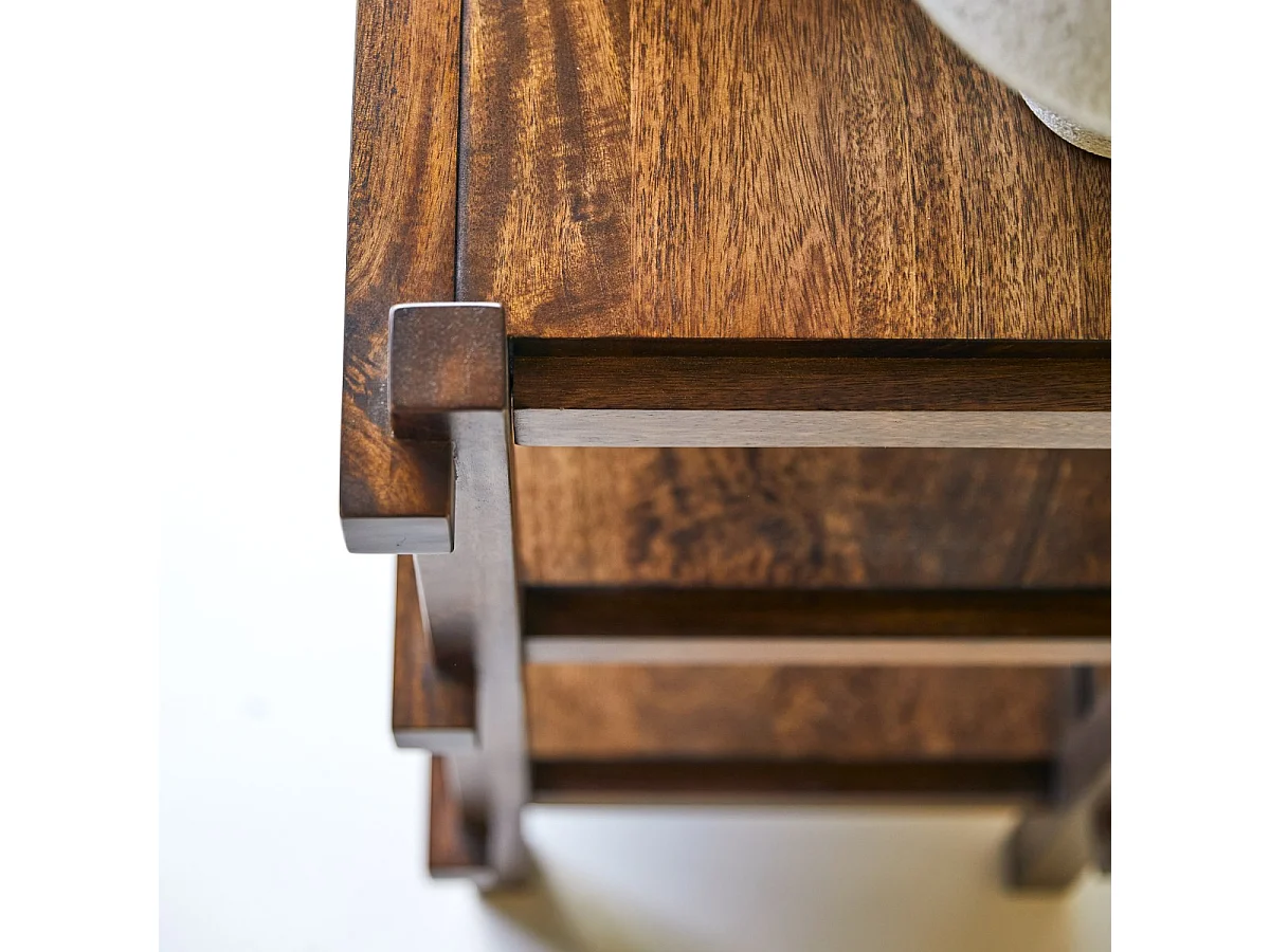 Arko - Solid mango wood bookcase