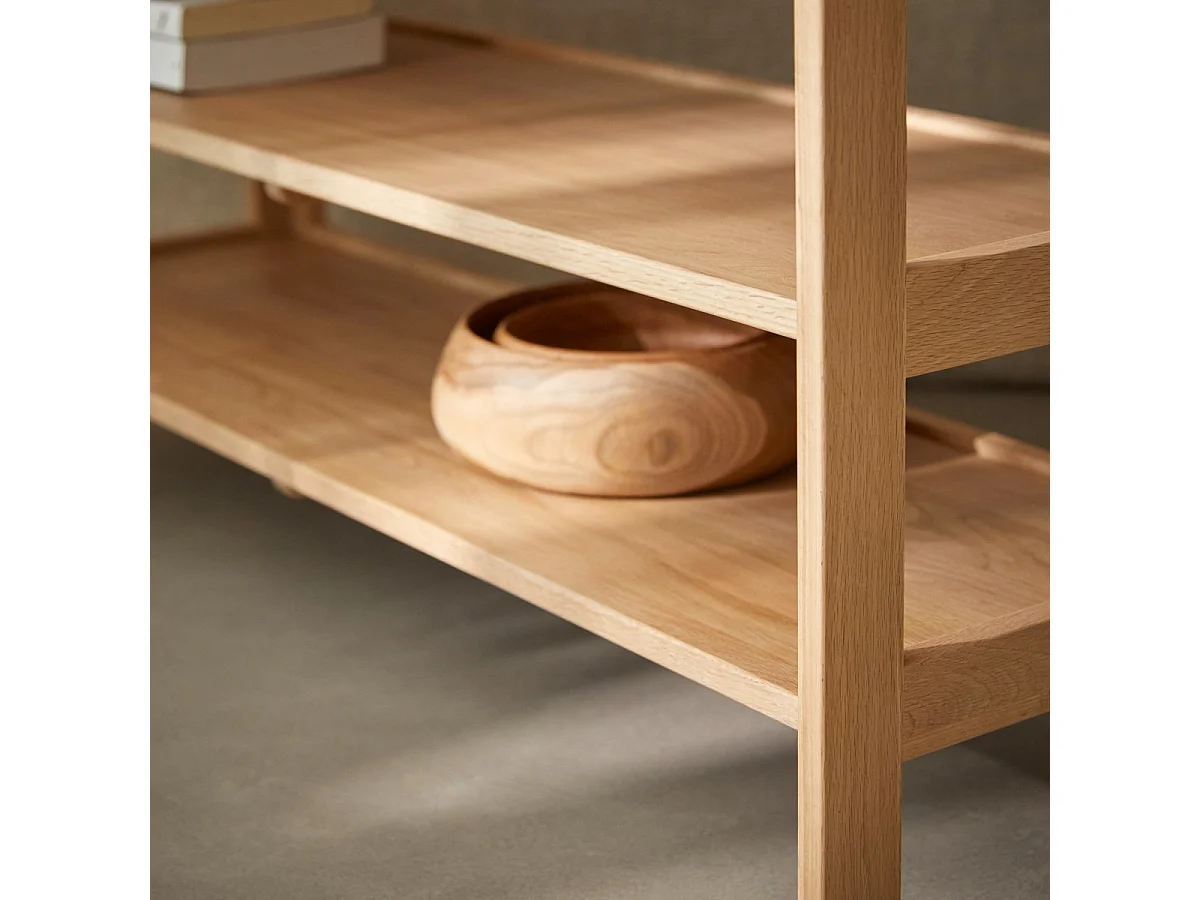 Bücherregal aus Eichenholz 110x105 Esmée