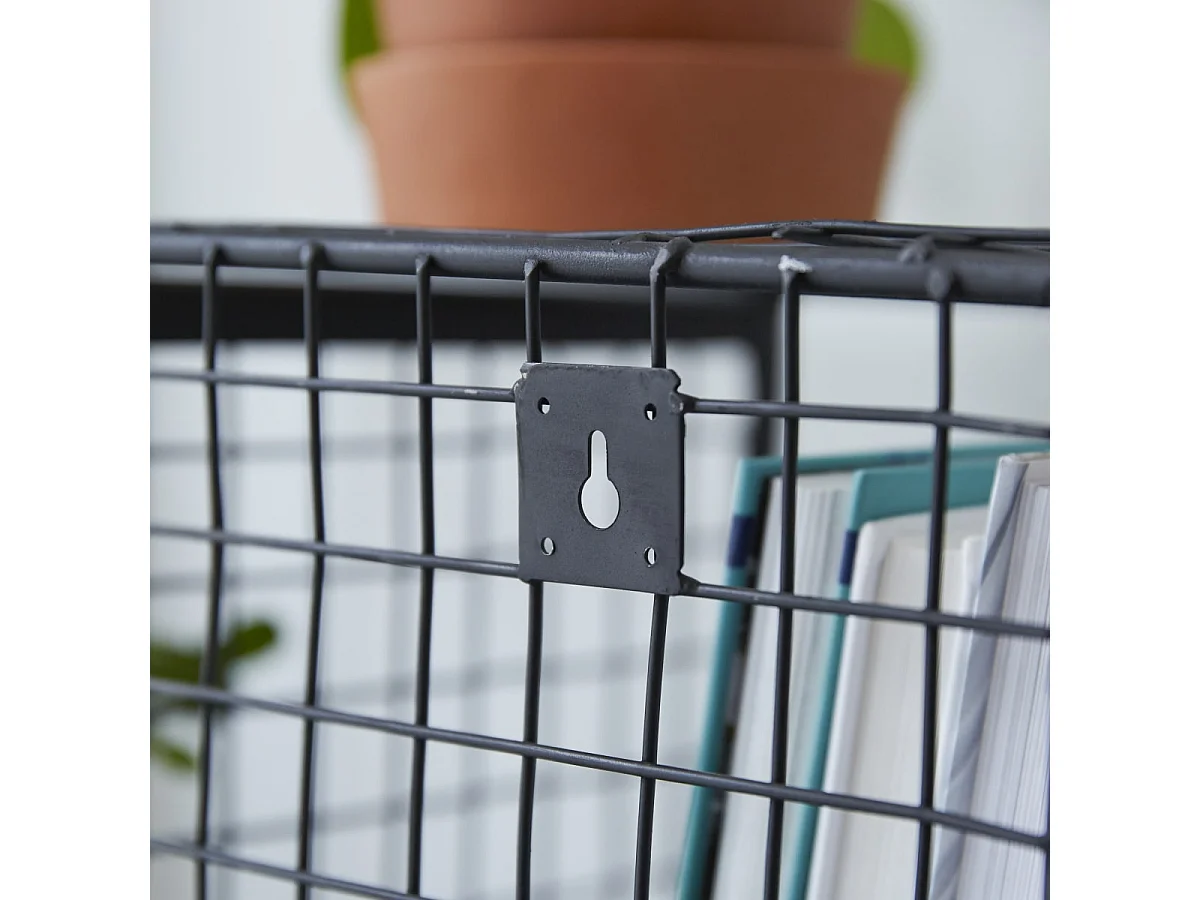 Bücherregal Sona aus Metall mit 3 Modulen