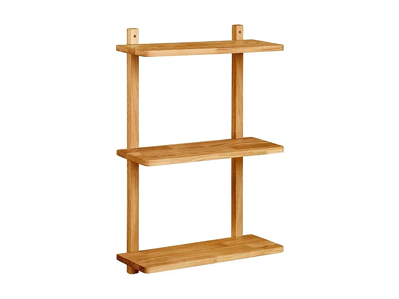 Etagère murale 3 niveaux en chêne massif - VALLY