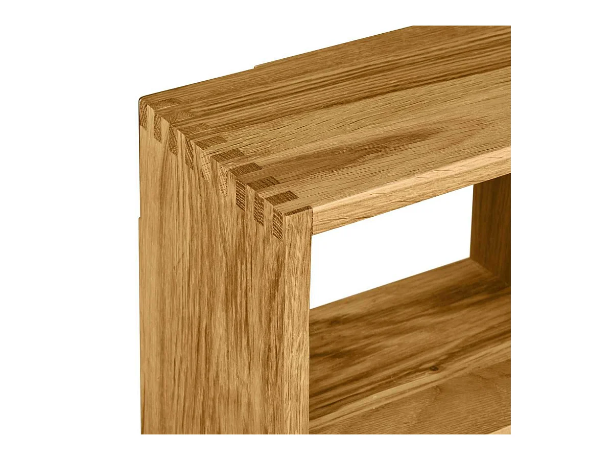 Etagère murale 8 niches en chêne massif - VALLY