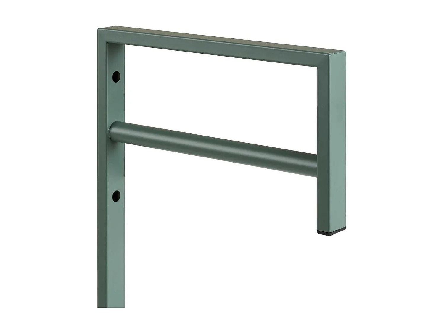 Portant Mural en Métal vert avec Penderie et Patères - BLORF