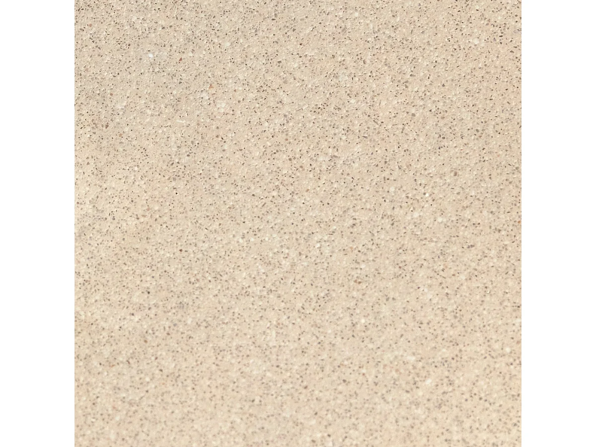 Patère ronde en terrazzo Eda, cream