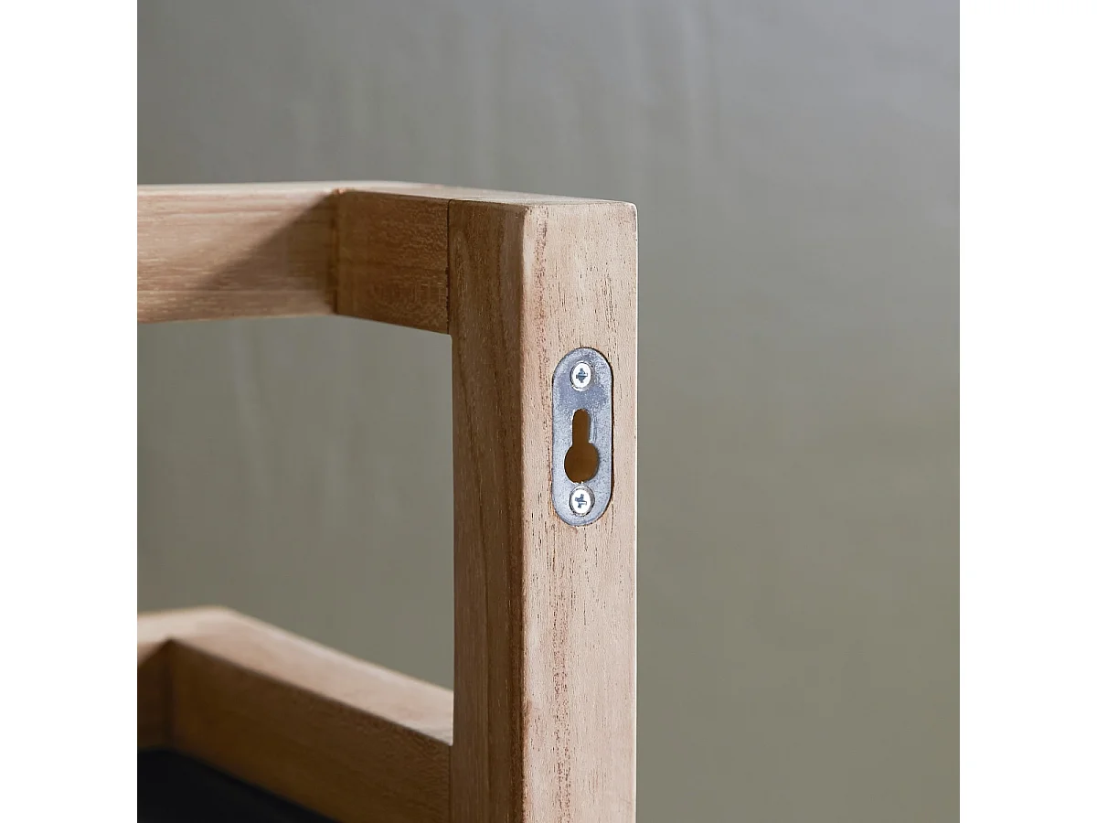 Porta salviette in legno di teak 60 Leo