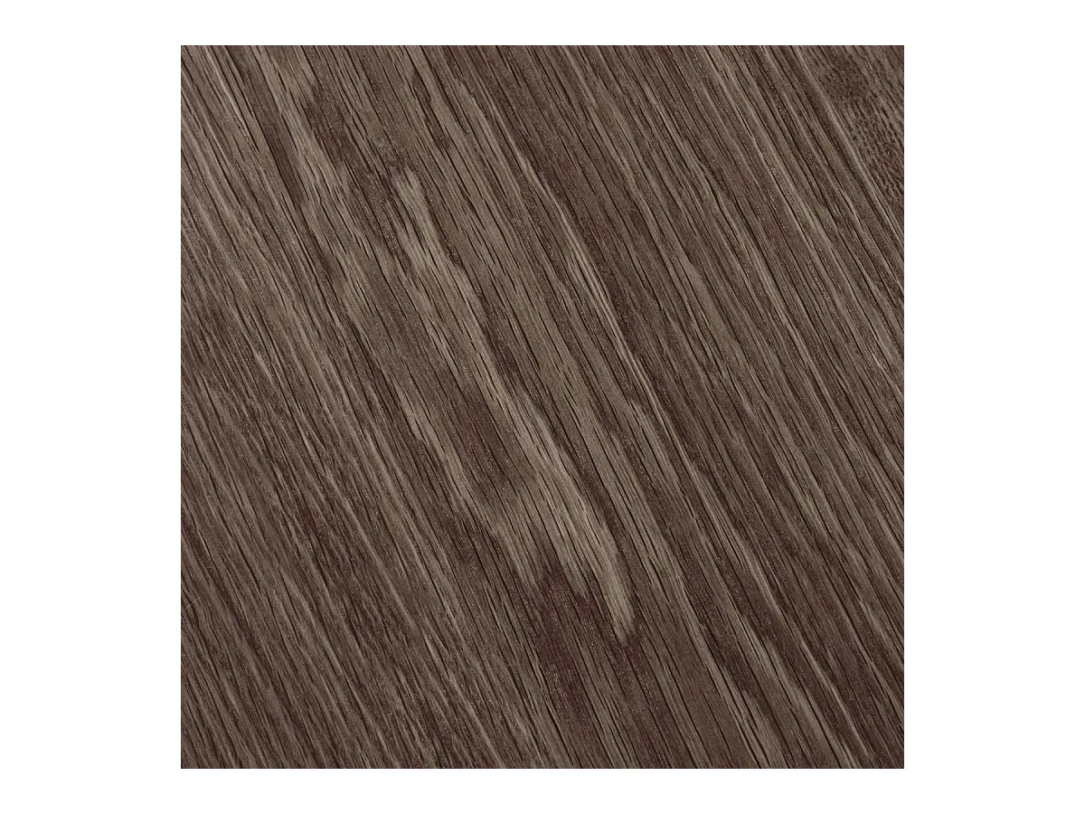 Table repas ronde Ø120cm Pied Central Relief MDF Placage Chêne fumé - DUBLIN